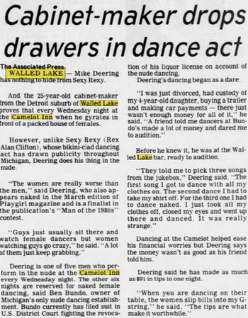 Mr. Bs Camelot Inn (Maple Lanes, Shadow Fax, Olde World Market) - Feb 18 1980 Article (newer photo)